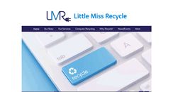 Desktop Screenshot of littlemissrecycle.com